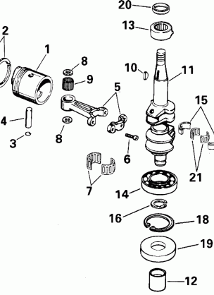 CRANKSHAFT & PISTON