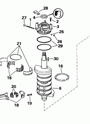 CRANKSHAFT & PISTON