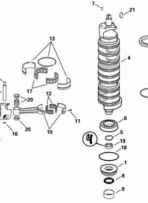 CRANKSHAFT & PISTON