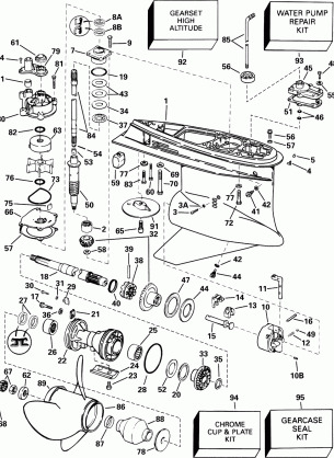 GEARCASE - STANDARD ROTATION - VL - HGL MODELS