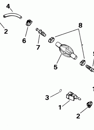 FUEL HOSE & PRIMER BULB - 5 / 16 IN. I.D.