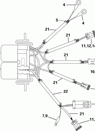 POWER TRIM AND TILT ELECTRICAL