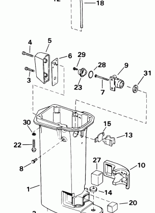 EXHAUST HOUSING