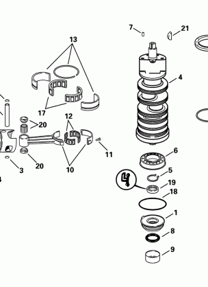 CRANKSHAFT & PISTON