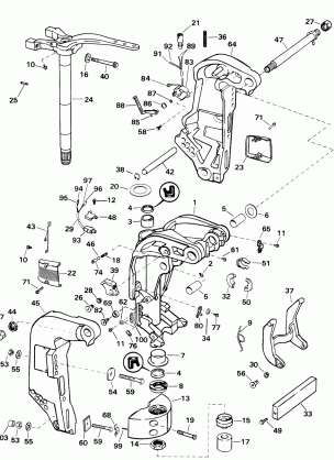 STERN & SWIVEL BRACKET