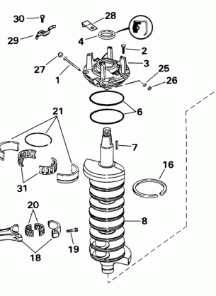 CRANKSHAFT & PISTON