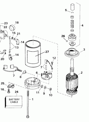 ELECTRIC STARTER & SOLENOID