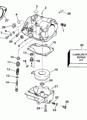 CARBURETOR - 25R RL