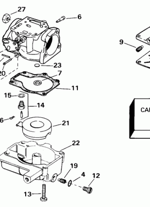 CARBURETOR - 30R RL 25JR