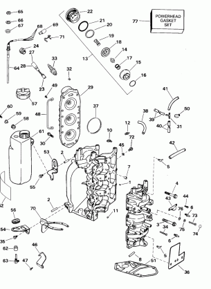 CYLINDER AND  CRANKCASE