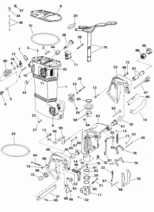 MIDSECTION - MANUAL TILT - A K R RL E EL TEL