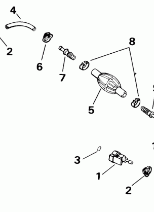 FUEL HOSE AND PRIMER BULB - 5 / 16 IN. I.D.