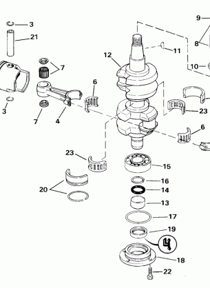 CRANKSHAFT & PISTON