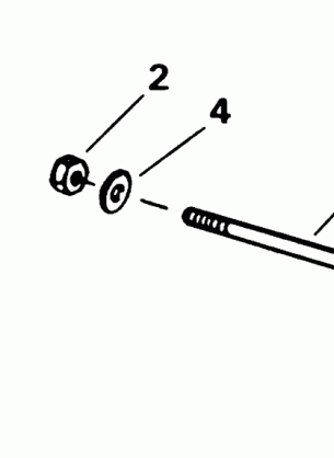 TRANSOM MOUNT KIT - 50 ROPE