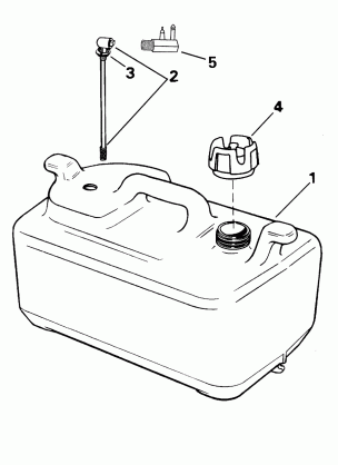 FUEL TANK - 6 GALLON