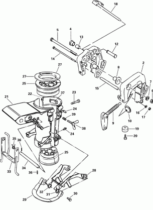 STERN AND SWIVEL BRACKET