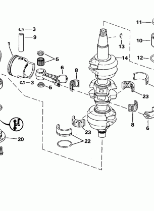 CRANKSHAFT & PISTON