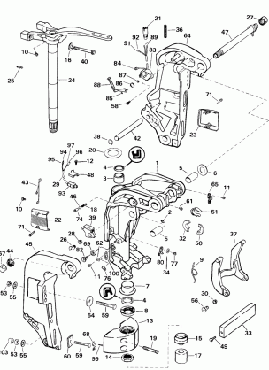 STERN & SWIVEL BRACKET