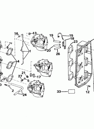 INTAKE MANIFOLD AND AIR SILENCER