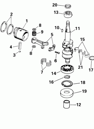 CRANKSHAFT & PISTON