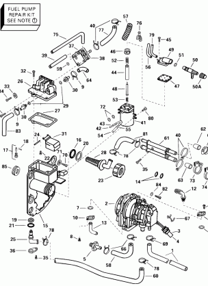 FUEL BRACKET AND COMPONENTS