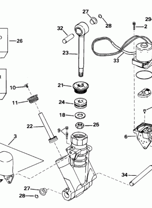 POWER TRIM / TILT HYDRAULIC ASSEMBLY