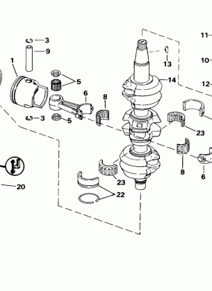 CRANKSHAFT & PISTON