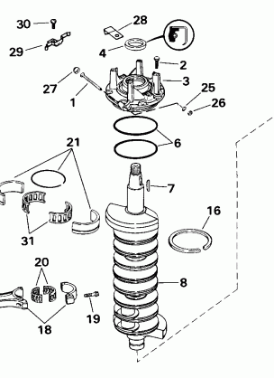 CRANKSHAFT & PISTON