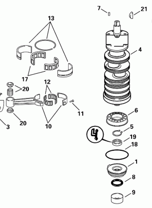 CRANKSHAFT & PISTON