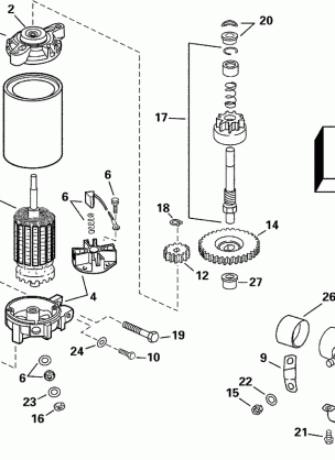 ELECTRIC STARTER AND SOLENOID