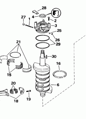 CRANKSHAFT & PISTON