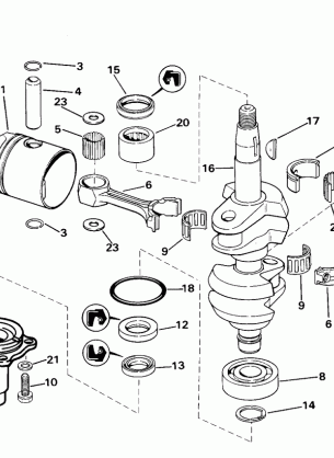 CRANKSHAFT & PISTON