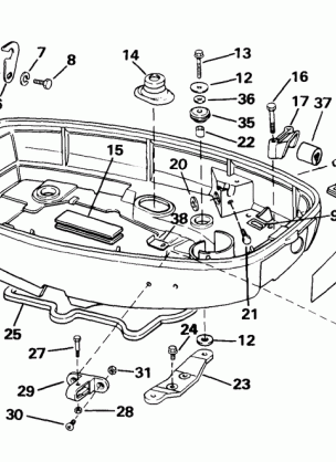 LOWER ENGINE COVER