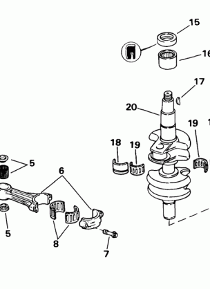 CRANKSHAFT & PISTON