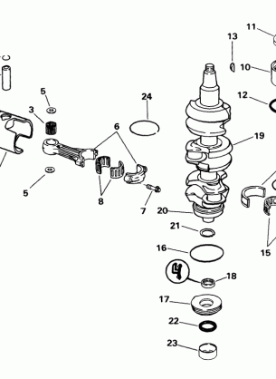 CRANKSHAFT & PISTON