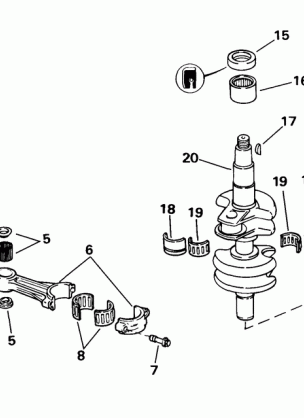 CRANKSHAFT & PISTON