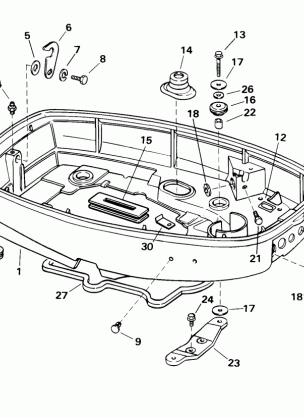 LOWER ENGINE COVER