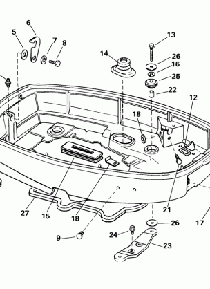 LOWER ENGINE COVER