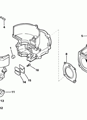 CYLINDER & CRANKCASE REED VALVE