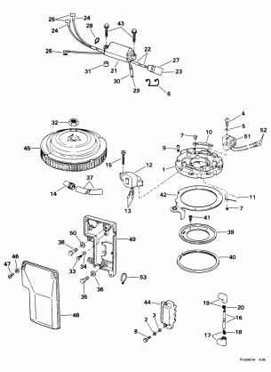 IGNITION SYSTEM -- ROPE START