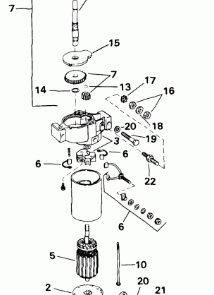 STARTER MOTOR