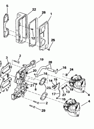 INTAKE MANIFOLD & AIR SILENCER