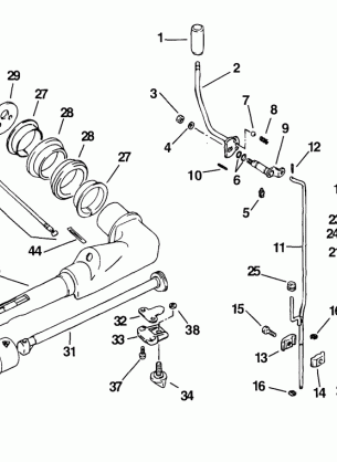 SHIFT & TILLER HANDLE