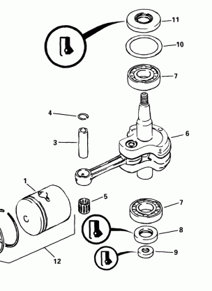 CRANKSHAFT & PISTON