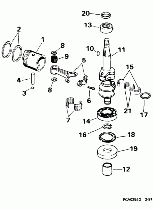 CRANKSHAFT & PISTON