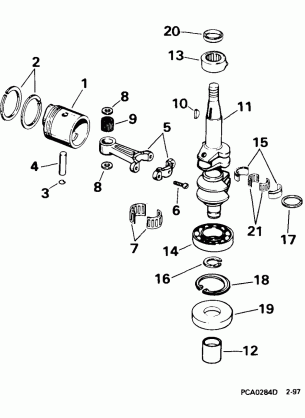 CRANKSHAFT & PISTON