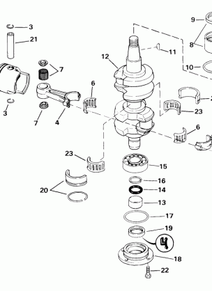 CRANKSHAFT & PISTON