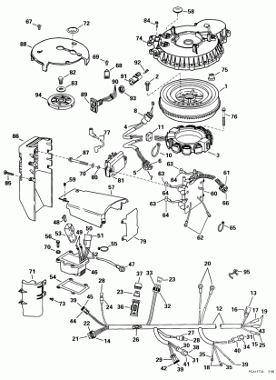 IGNITION SYSTEM -- 105WP MODELS