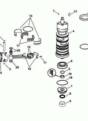 CRANKSHAFT & PISTON