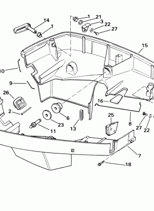 LOWER ENGINE COVER